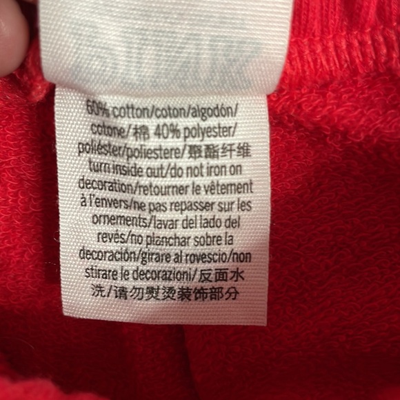 NWOT rare HTF PINK Victoria’s Secret red dog print joggers sweatpants size xs - Picture 9 of 13